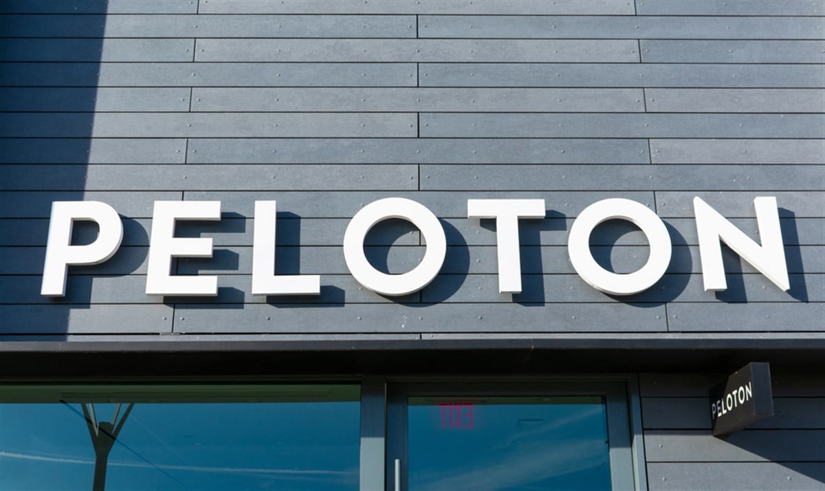 Peloton stock price 