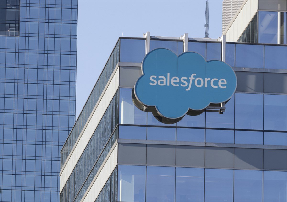 Salesforce building. Salesforce intends to continue its investment in integration software, customer data and SMBs.