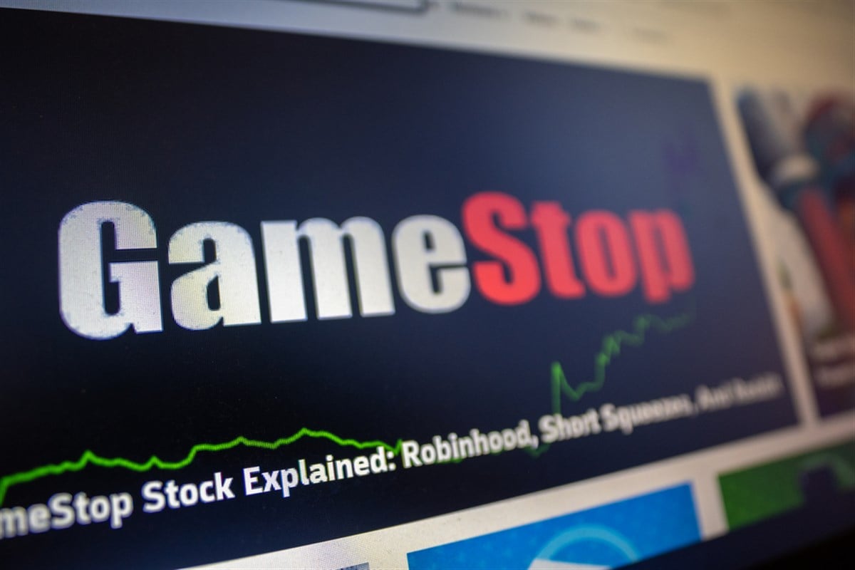 Gamestop stock price action 