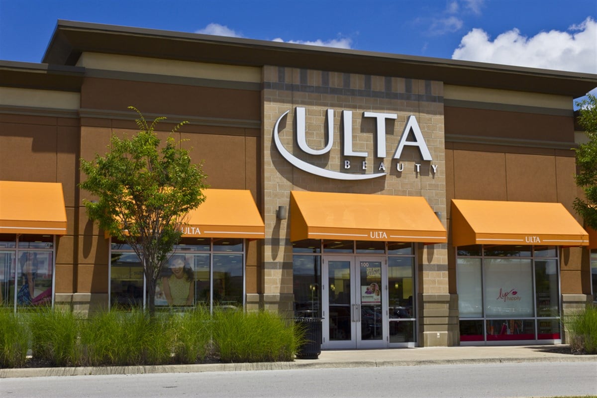 Photo of an Ulta storefront. 3 Value Stocks Too Small to Capture Warren Buffett Interest.