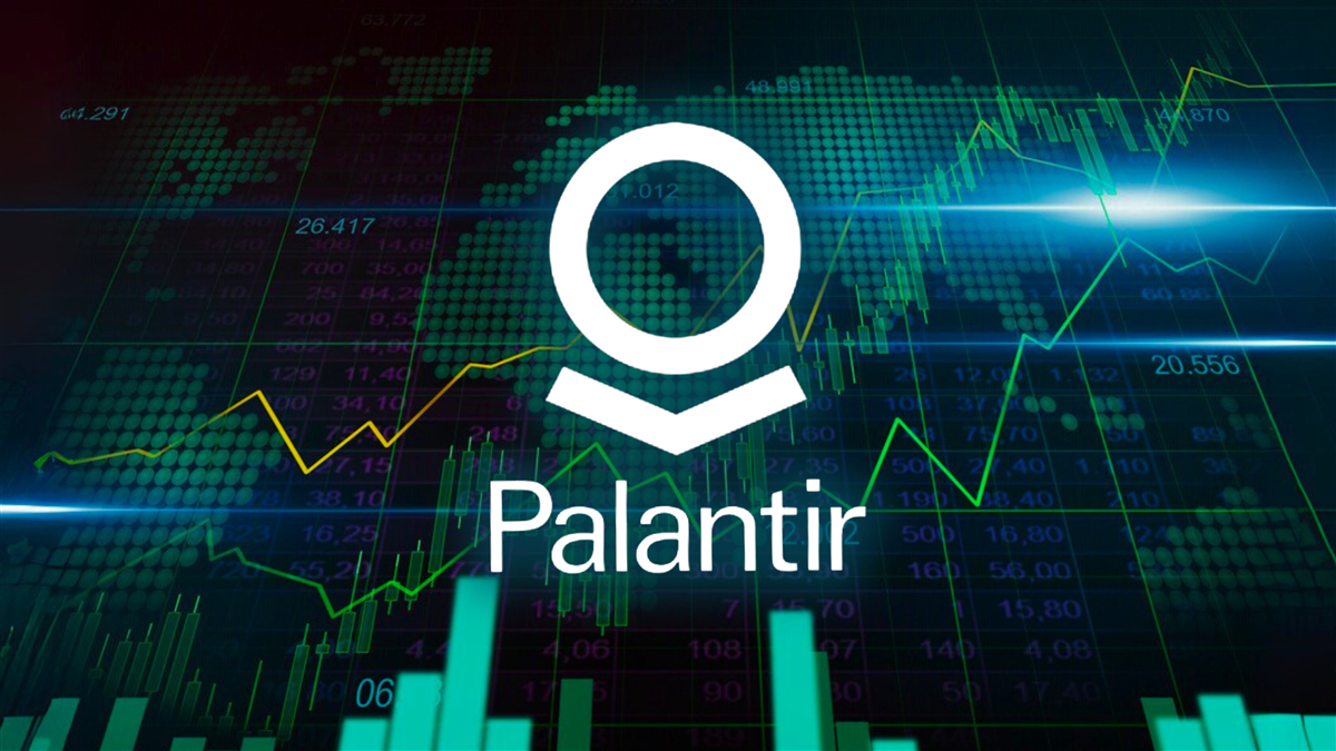 Palantir Blowout earnings chart