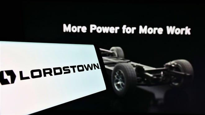 Lordstown Motors stock price 