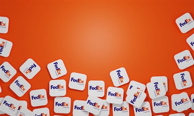 FedEx stock chart 