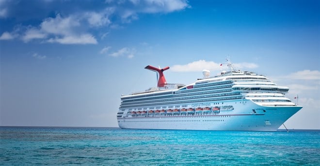 Carnival Cruise lines stock price 