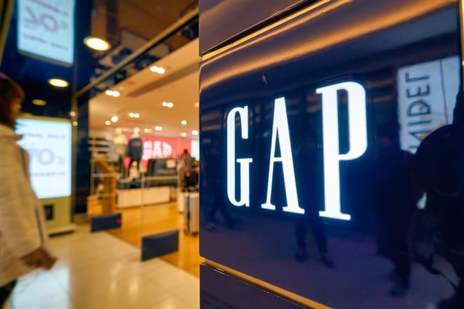 Gap stock price 