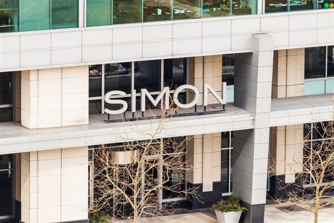 Simon Property Group stock dividend 