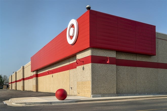 Target store - stock price forecast 