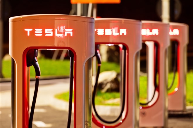 Tesla Charging stations 