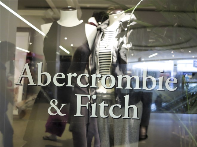 Abercrombie & Fitch Co. stock price and storefront 