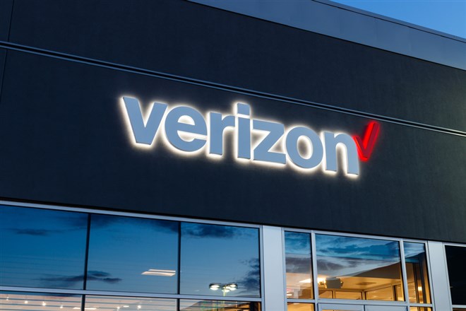 Verizon stock price 