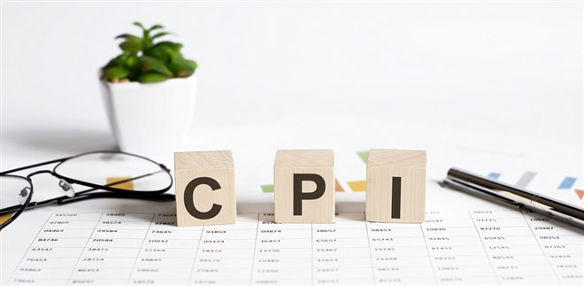 What does the CPI measure? Image of blocks on a desk that say CPI.