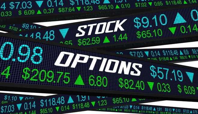 Stock options; ticker symbols