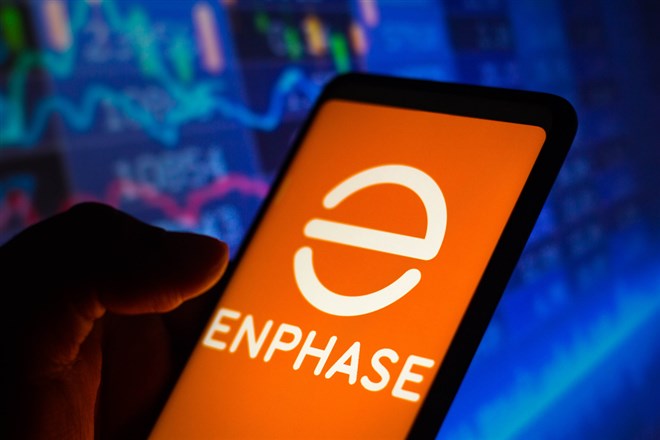 Enphase stock price 