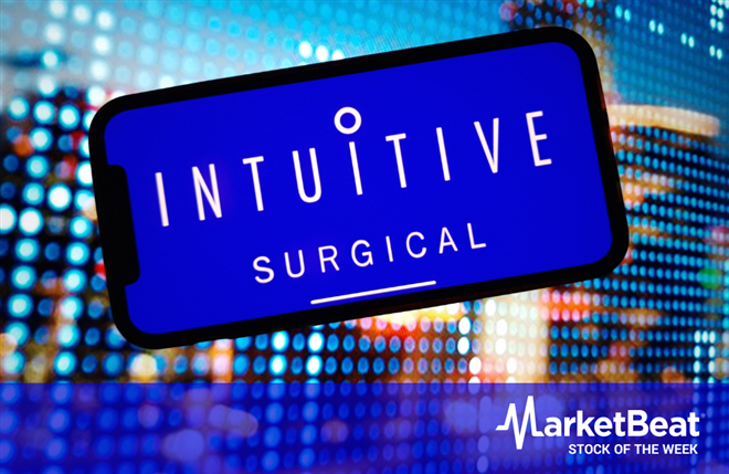 Intuitive surgical stock price 