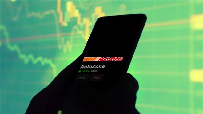 Autzone stock price 