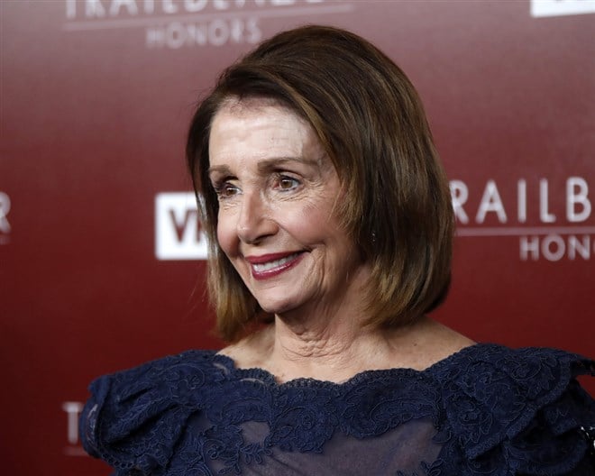 Nancy Pelosi at VH1 Trailblazer Honors at the Wilshire Ebell Theatre