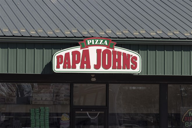papa johns pizza stock price 