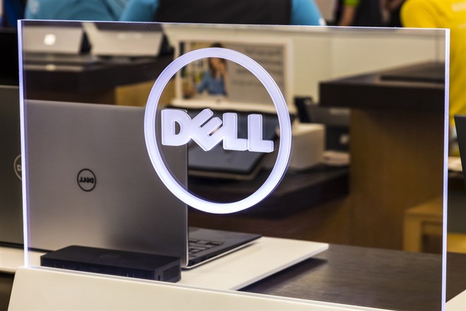 Dell Technologies Display and Logo. 