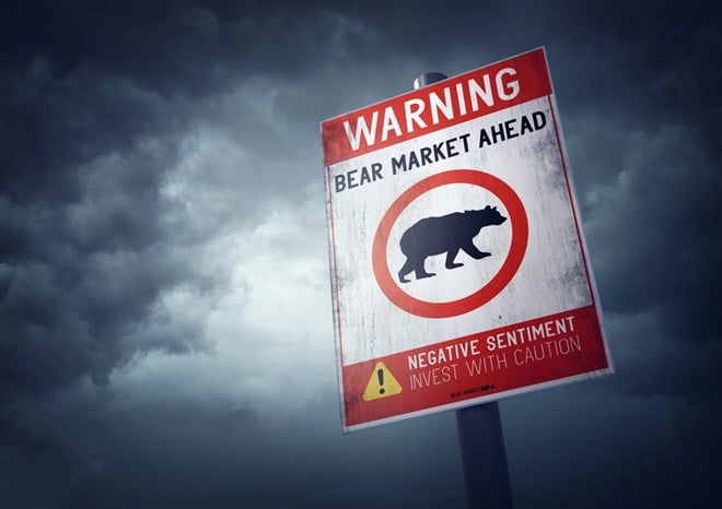 Sign of a bear market ahead