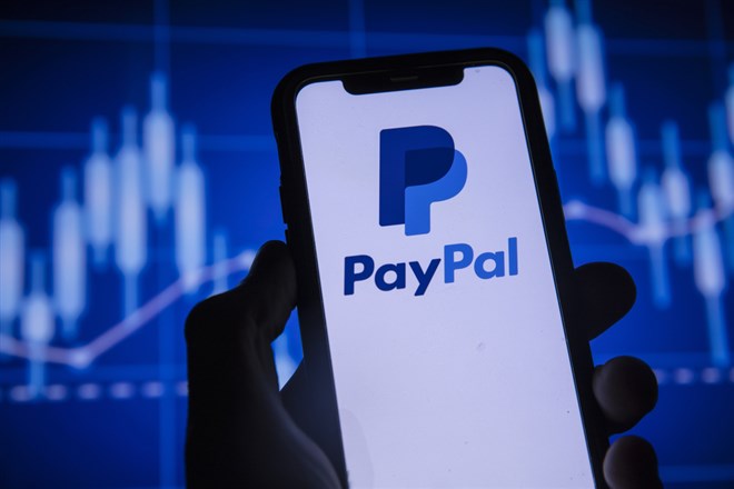 PayPal stock price 