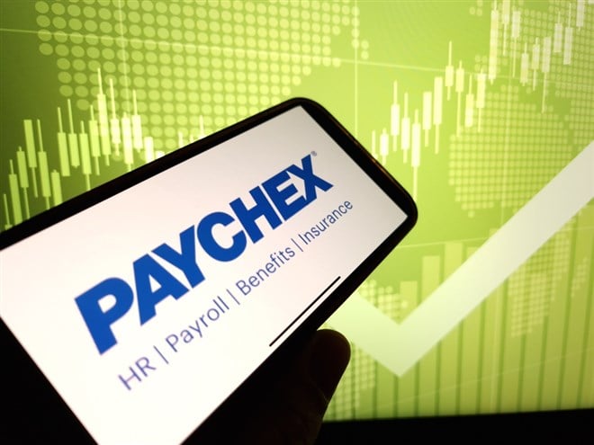 Paychex stock price 
