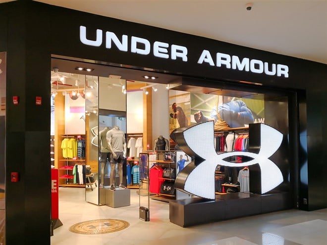 Under armour stock 