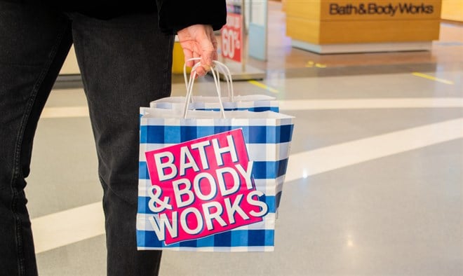 Bath & Body Works shopping bag