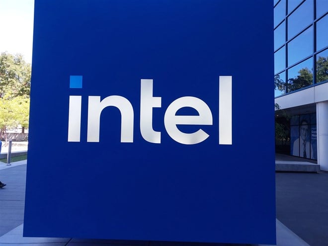 Intel logo graphic 
