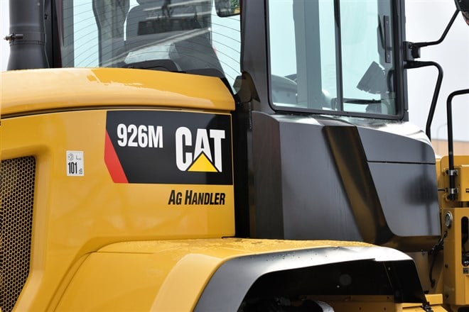 Caterpillar tractors 