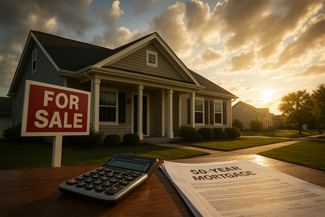 A suburban home with a 