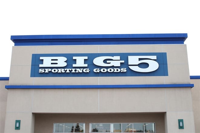 Big Five Sporting Goods Stock is a Big Bargain Here 