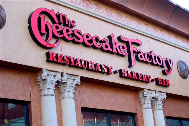 Cheesecake Factory is Reversing Higher 