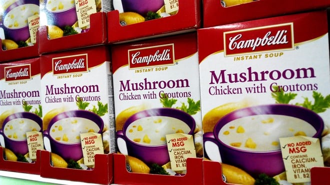 Consider Warming Up with Seasonal Campbell Soup Stock