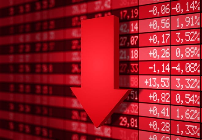 Stocks Slide, Economic Report Paints Gloomy Picture For Economy
