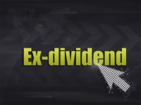ex-dividend date stocks 