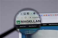 Magellan Midstream Partners company logo icon on website, stock price 