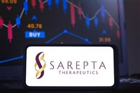 Sarepta Therapeutics stock price chart 