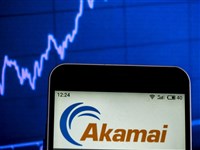Akamai Technologies stock price chart 