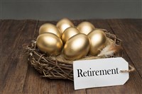What is the penalty for excess IRA contributions? Image of a nest egg with gold eggs earmarked for retirement.