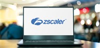 Zscaler logo on a computer; learn more about Zscaler stock price on MarketBeat 