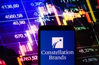 View of the Constellation brands stock price