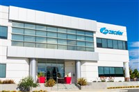 photo of zscaler headquarters in silicon valley under clear blue skies