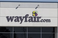 Wayfair stock storefront overview on MarketBeat