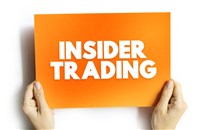 Insider trading sign 