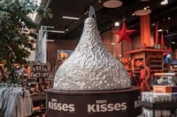 Large Hershey Kiss display in Hershey, Pennsylvania