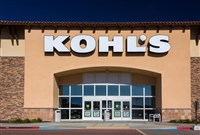 picture of kohl's storefront under blue skies