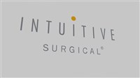 intuitive surgical logo on grey background