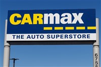 CarMax Auto Dealership sign 