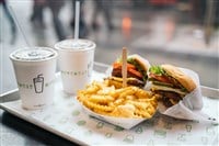 Photo of Shake Shack meal. Banks were right to boost the Shake Shack stock before earnings.