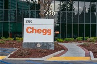 Photo of Chegg headquarters. Chegg AI Struggles, CEO Discusses Challenges During Transition.